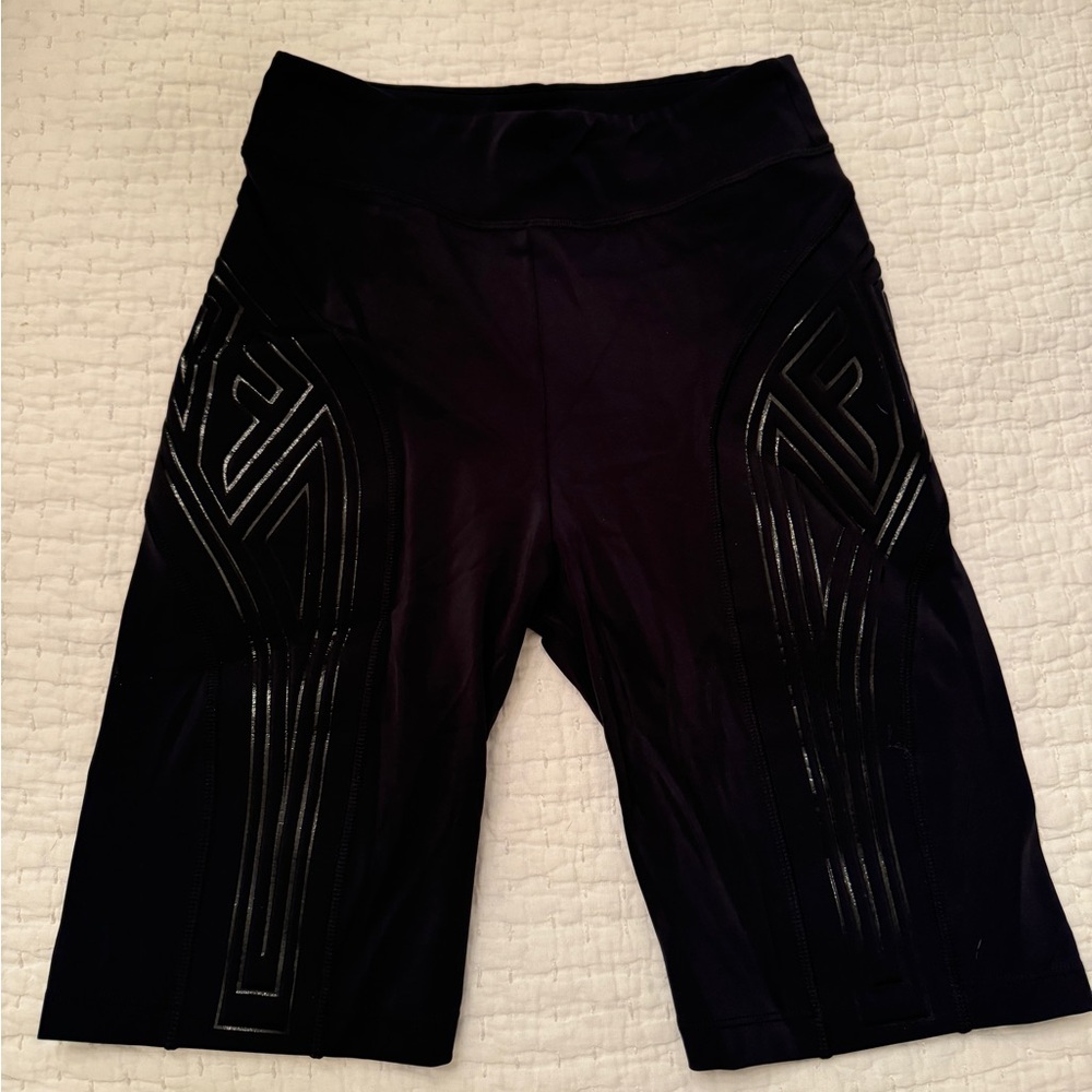 Fendi Black Biker Shorts